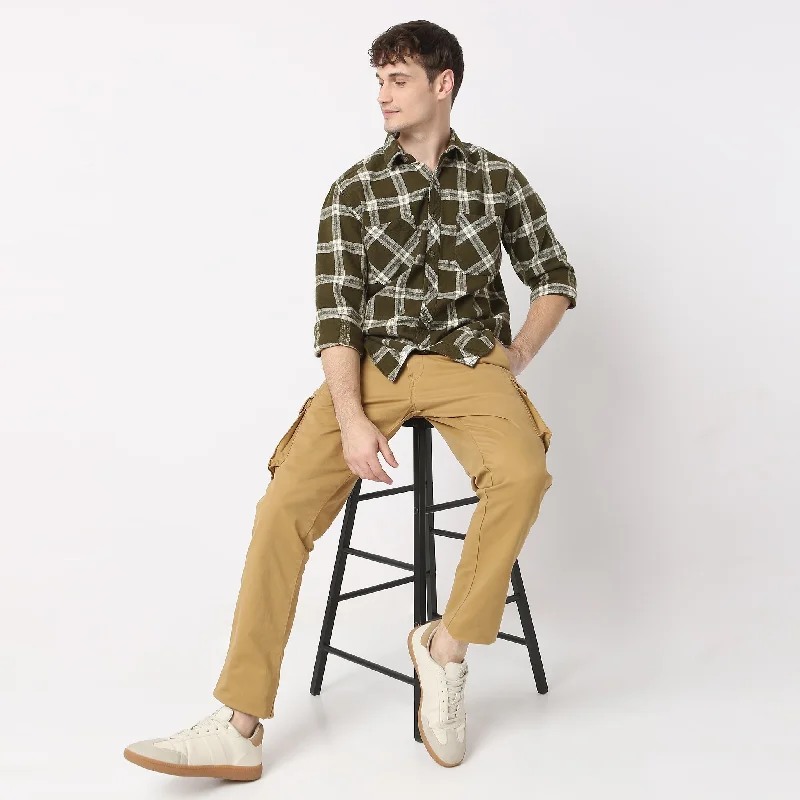 Exclusive Deal Lumber Jack™ Shirt - Modern Explorer Checkered Regular Fit