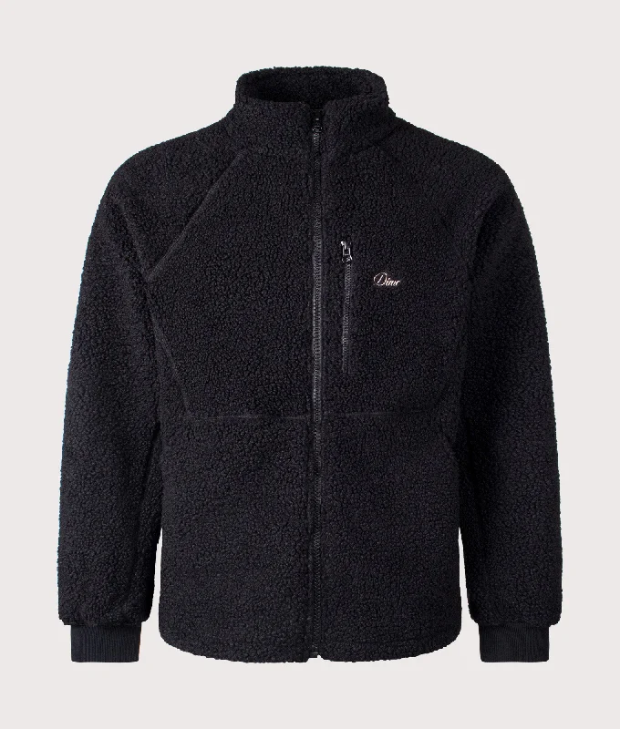 Final Clearance Zip Through Polar Fleece Sherpa