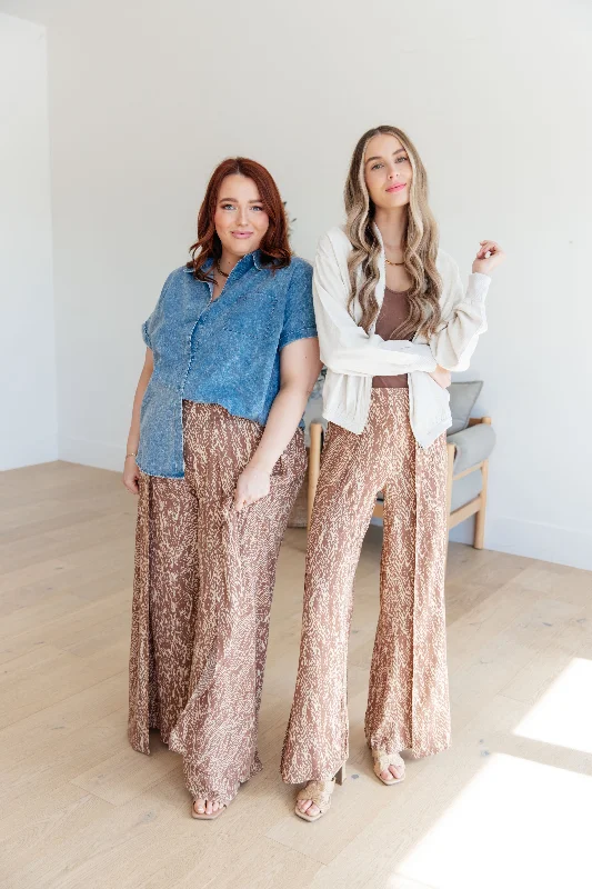 Super Deal A Cup of Ambition Tulip Pants