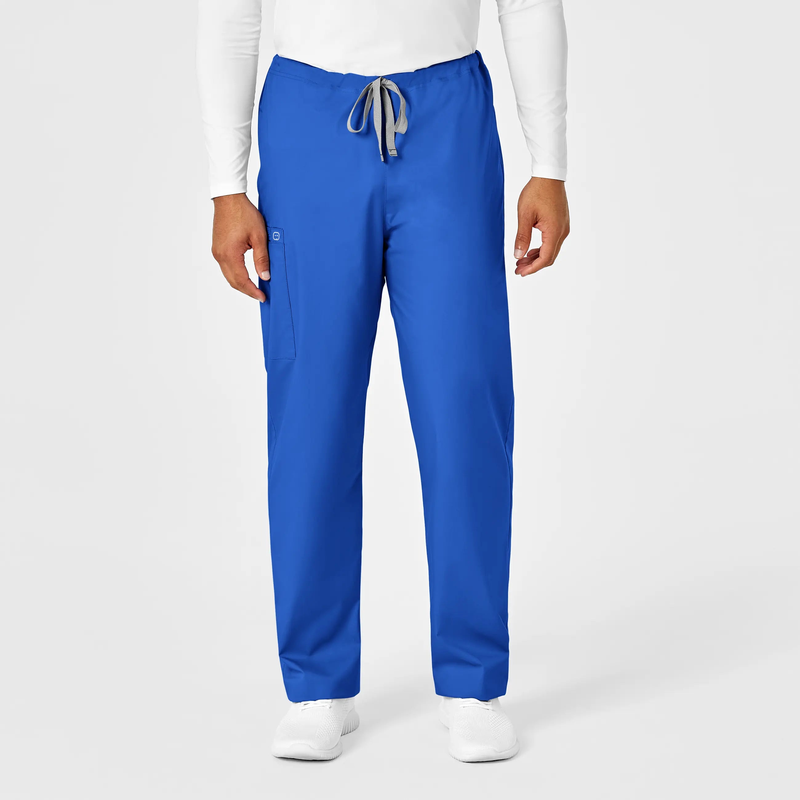Special Savings Wink Unisex Drawstring Cargo Scrub Pant - Royal Blue