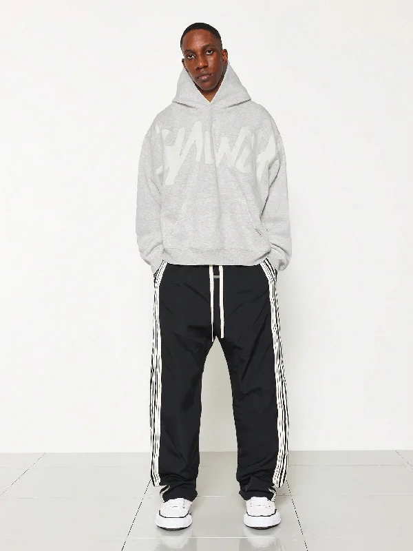 Super Bargain Regular Fit Overhead Hoodie With Graffiti Graphic Print