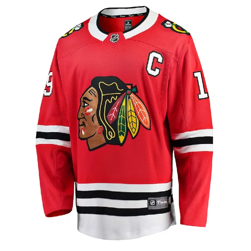 Markdowns Fanatics - Men's Chicago Blackhawks Jonathan Toews Breakaway Jersey (879M CBHH H37 T19)