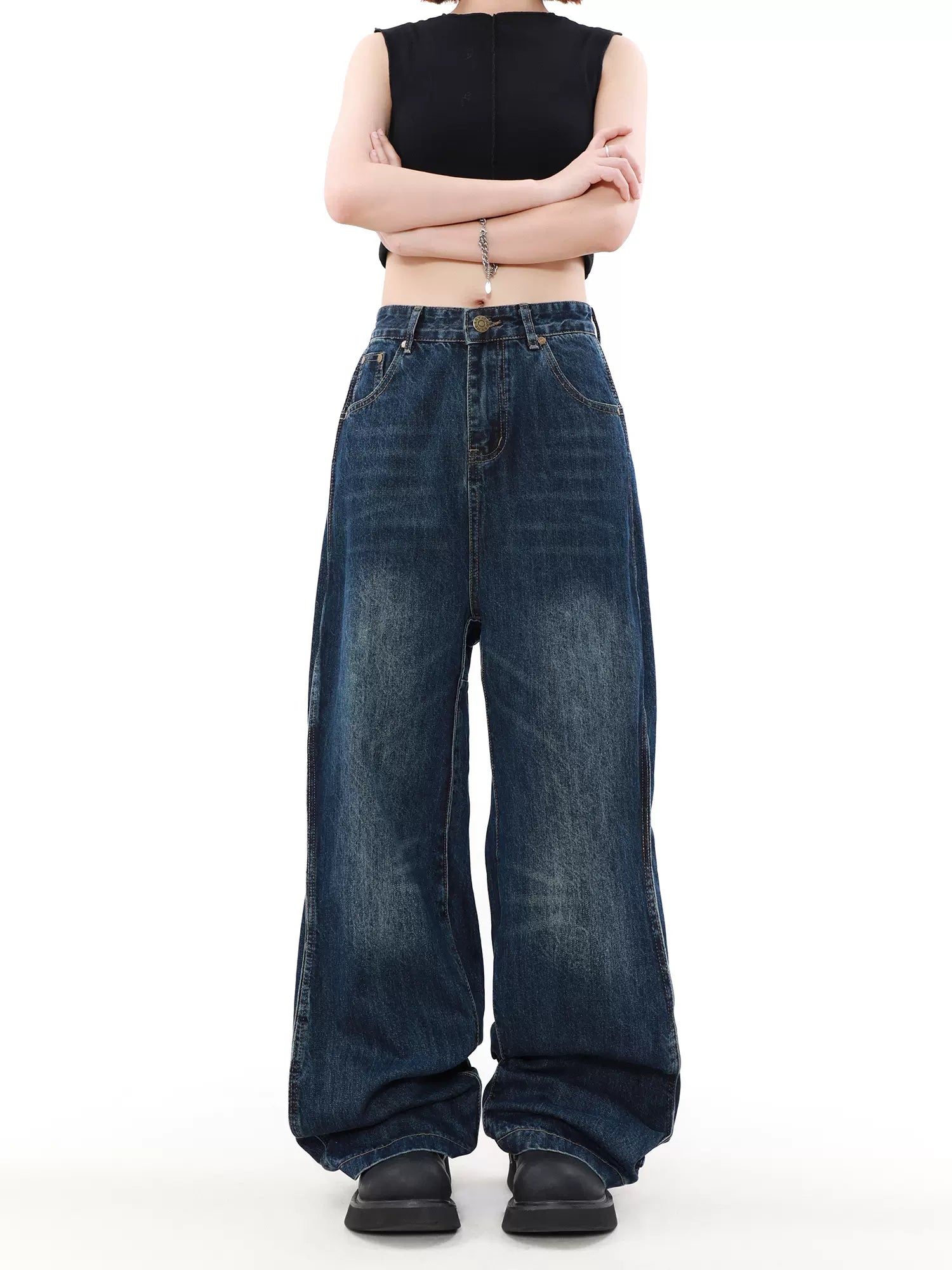 Half Price Subtle Fade Versatile Jeans