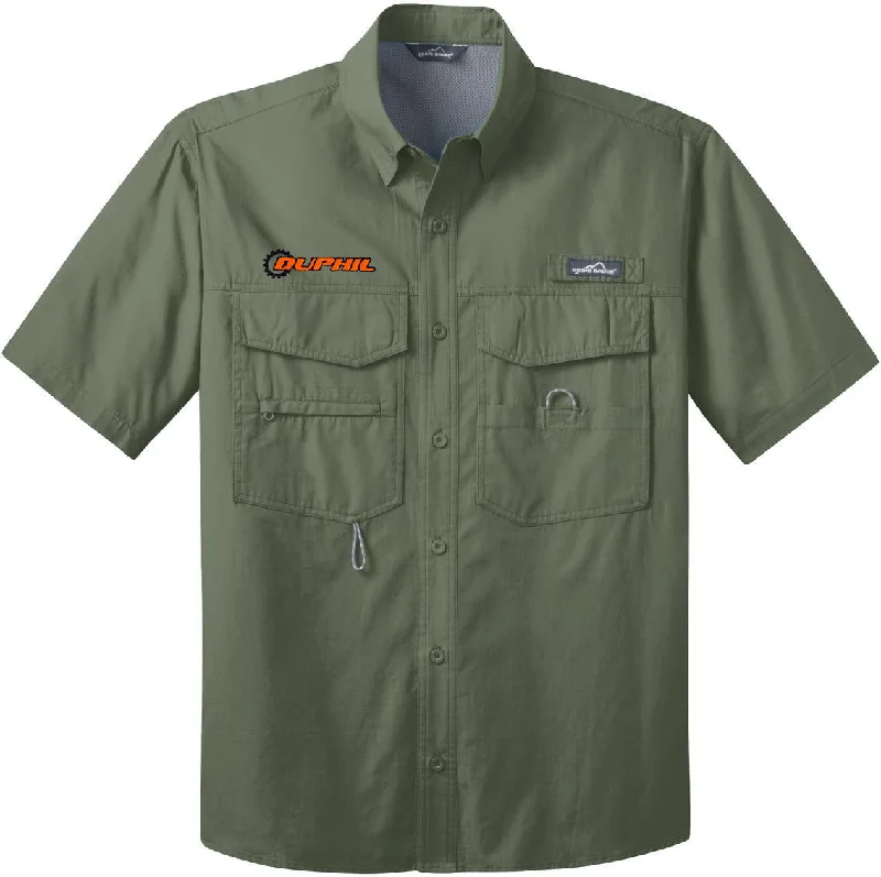 Weekend Wonders Await! Eddie Bauer Short Sleeve Fishing Shirt