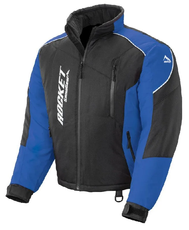 Clearance Sale Joe Rocket Mens Blue Storm XC Snow Jacket