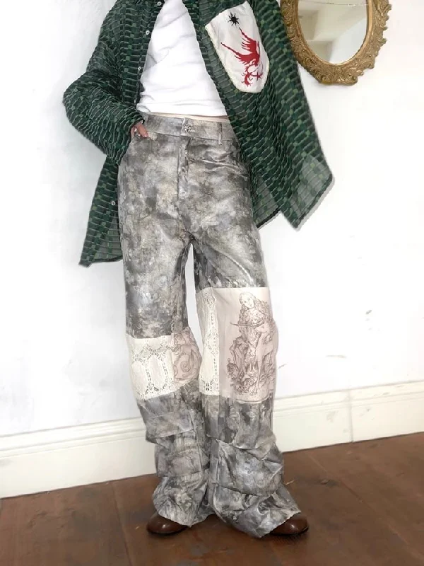 Anniversary Sale Tie-Dye Printed Casual Pants【s0000005064】