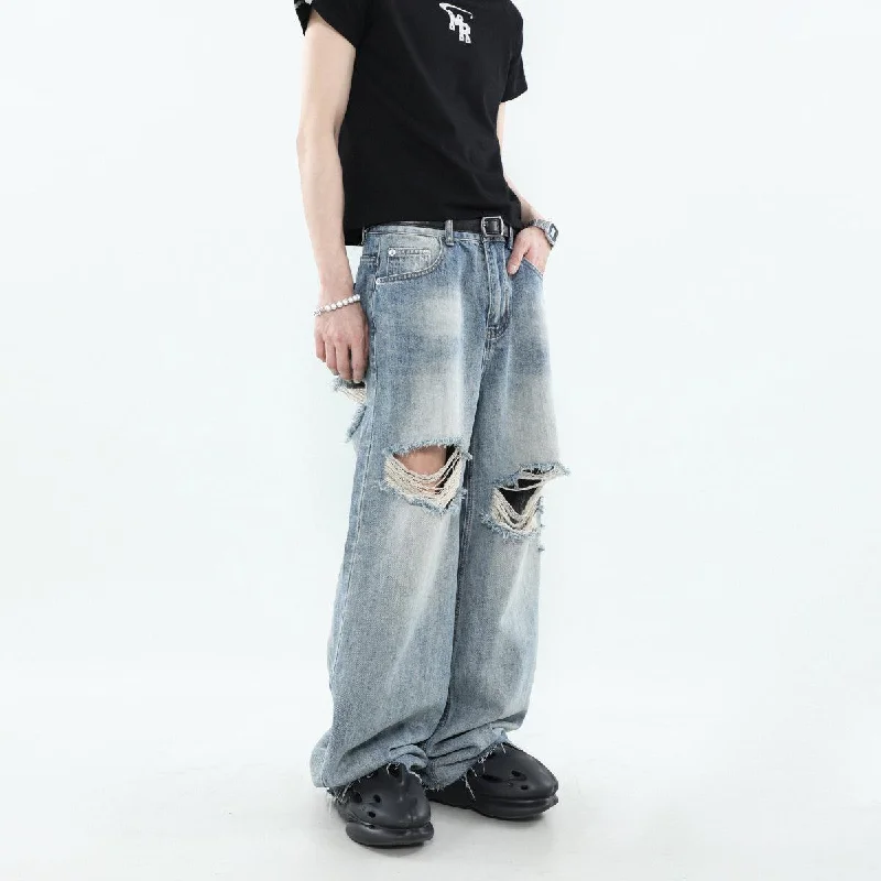 Sale Event Washed Ripped Hole Jeans