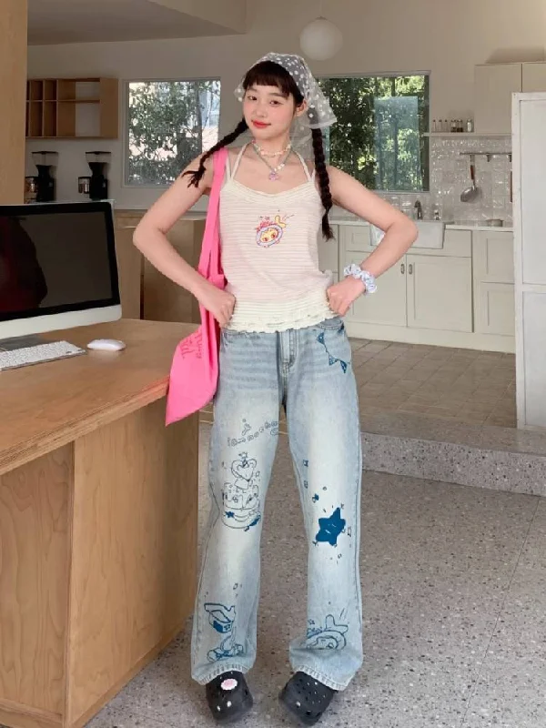 Midnight Madness Loose straight jeans [s0000008044]