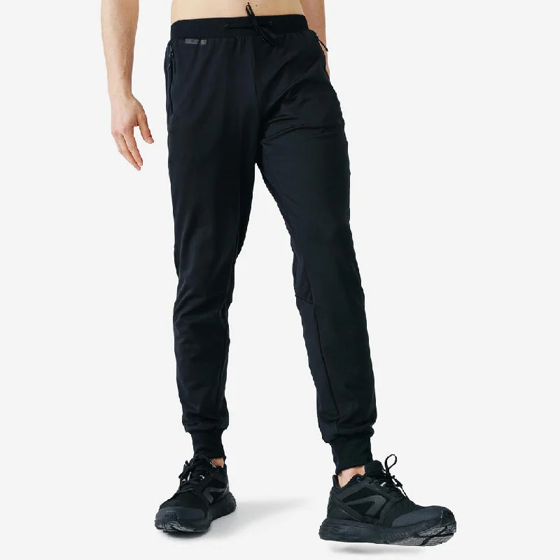 Best Bargains Men's Running Trousers Warm+ - black