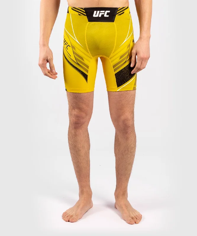 Doorbuster Deal UFC Venum Authentic Fight Night Men's Vale Tudo Shorts - Short Fit - Yellow