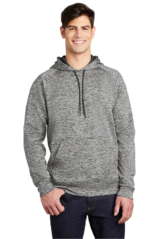 Weekend Bargains Just for You Sport-Tek Mens Electric Heather Moisture Wicking Fleece Hooded Sweatshirt Hoodie w/ Pouch Pocket - Black Electric Weekend Bargains Just for You Sport-Tek Mens Electric Heather Moisture Wicking Fleece Hooded Sweatshirt Hoodie w/ Pouch Pocket - Black Electric