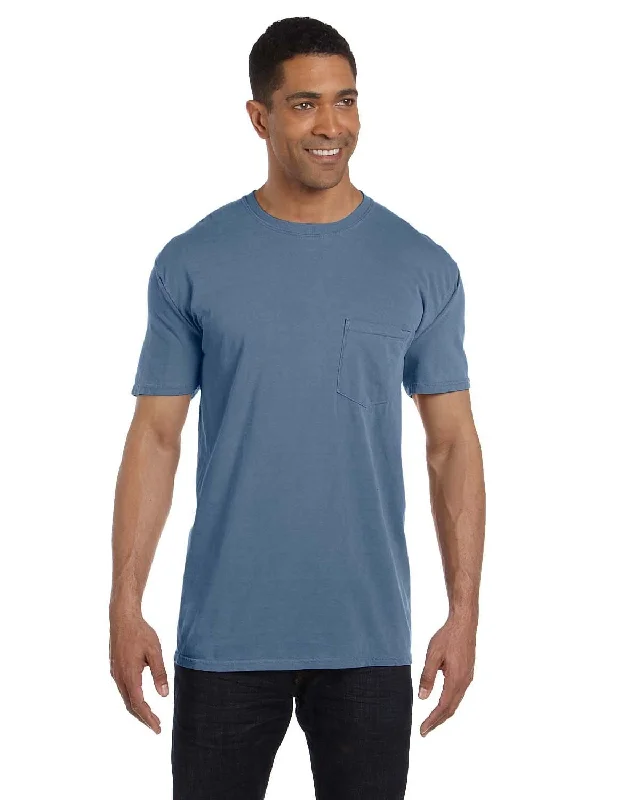 Weekend Savings Bonanza Comfort Colors Garment-Dyed Pocket T-Shirt | Blue Jean