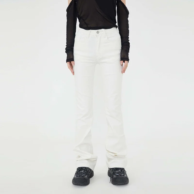 Lowest Price Sleek Regular Fit Flare Jeans