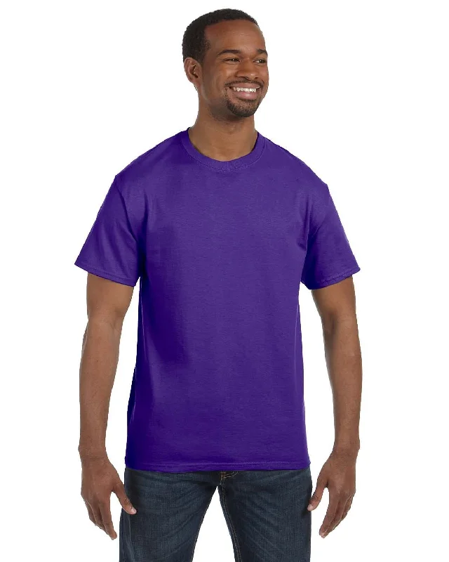 Low Price Hanes Authentic-T T-shirt | Purple