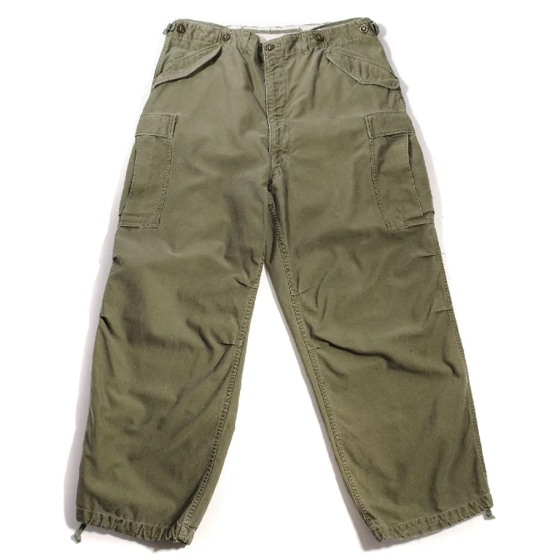Super Deal US ARMY FIELD TROUSERS PANTS M-1951 M51 1950'S KOREAN WAR SIZE LARGE SHORT Super Deal US ARMY FIELD TROUSERS PANTS M-1951 M51 1950'S KOREAN WAR SIZE LARGE SHORT
