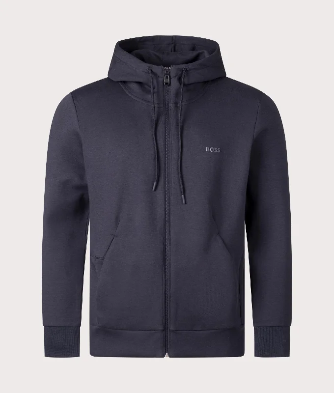 Bonus Offer Zip Through Saggy Hoodie