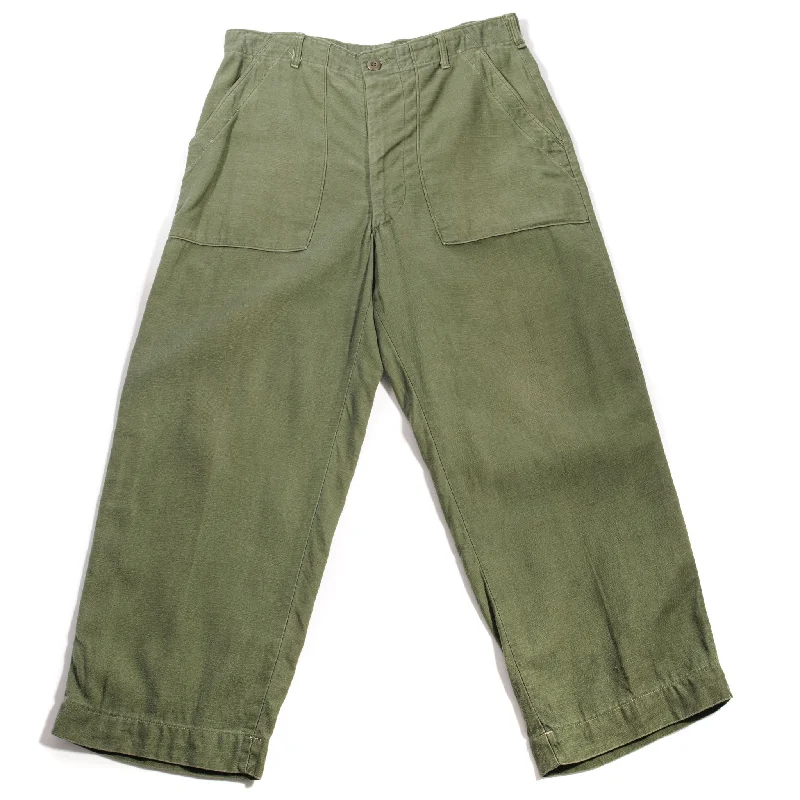 Weekend Special VINTAGE US ARMY UTILITY OG-107 SATEEN PANTS TROUSERS 1968 VIETNAM WAR SIZE W32 L26 Weekend Special VINTAGE US ARMY UTILITY OG-107 SATEEN PANTS TROUSERS 1968 VIETNAM WAR SIZE W32 L26