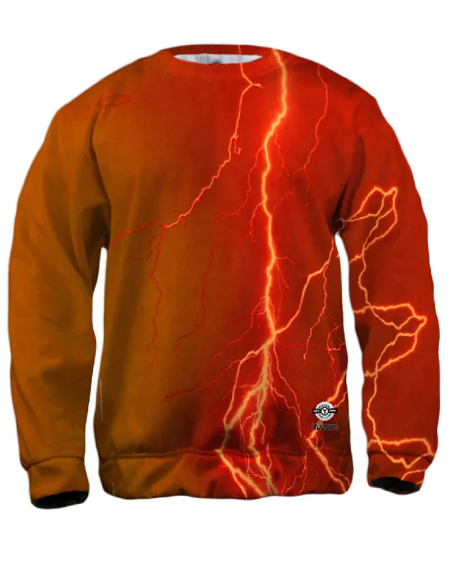 Big Deal Lightning Storm Orange