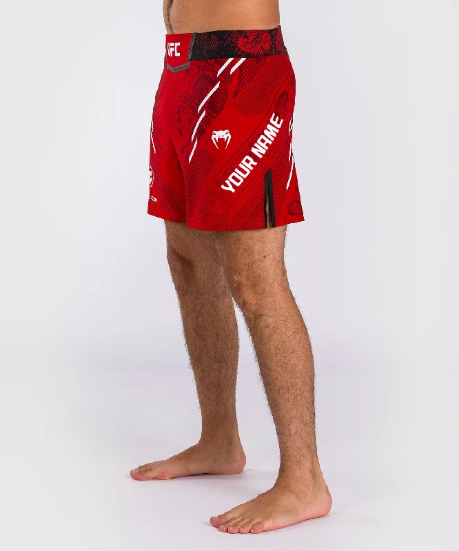 Big Discounts UFC Adrenaline by Venum Personalized Authentic Fight Night Men's Fight Short - Short Fit - Red Big Discounts UFC Adrenaline by Venum Personalized Authentic Fight Night Men's Fight Short - Short Fit - Red