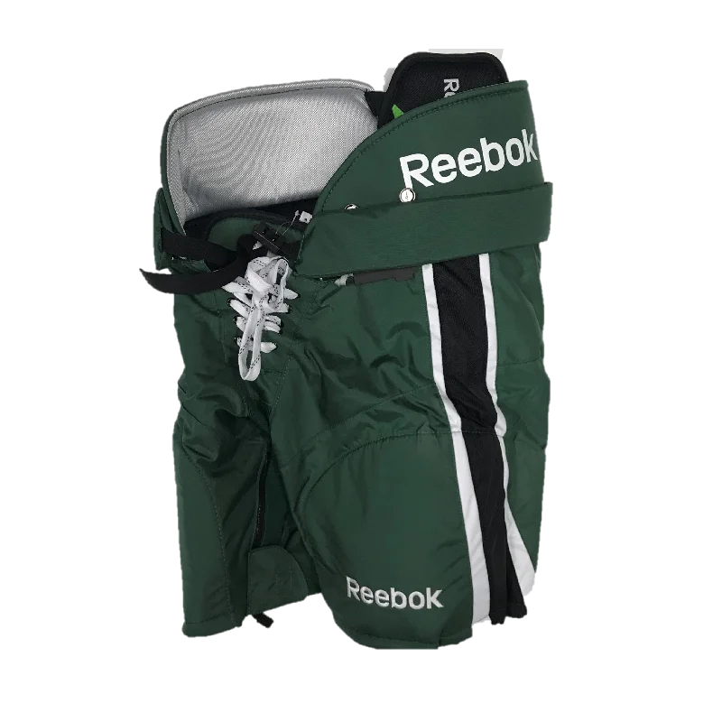 Weekend Bargains Galore Reebok HP16K Pro Stock Hockey Pant - Green/Black/White - Youth/Senior