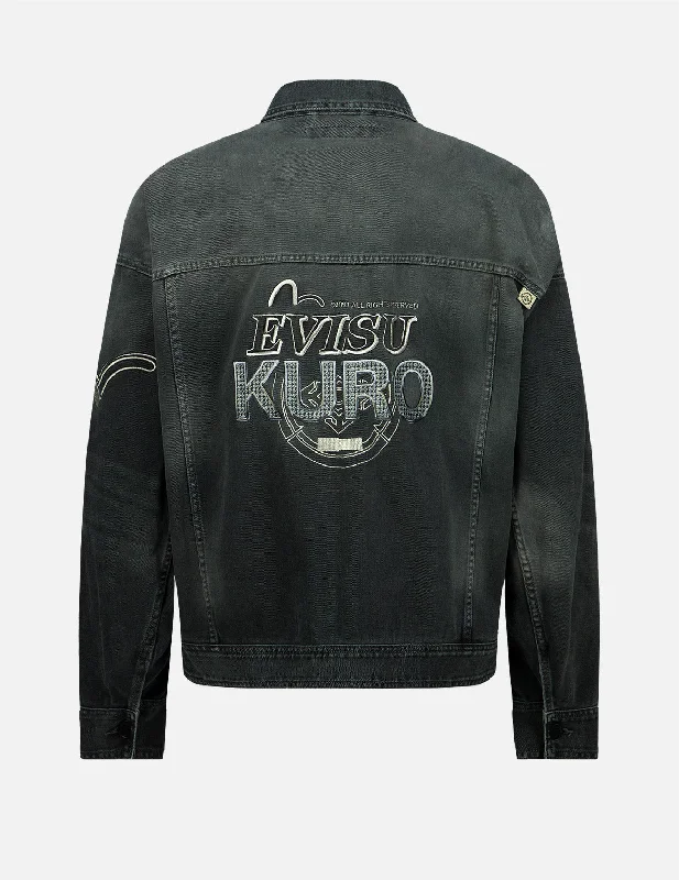Savings Galore Multi-Pocket Zip-up Denim Jacket