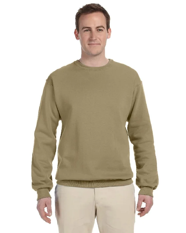 Weekend Savings Delight Jerzees 50/50 Crewneck Sweatshirt | Khaki