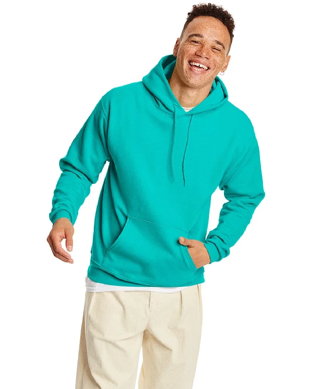 Great Bargains Hanes 50/50 Hoodie Sweatshirt | Athletic Teal