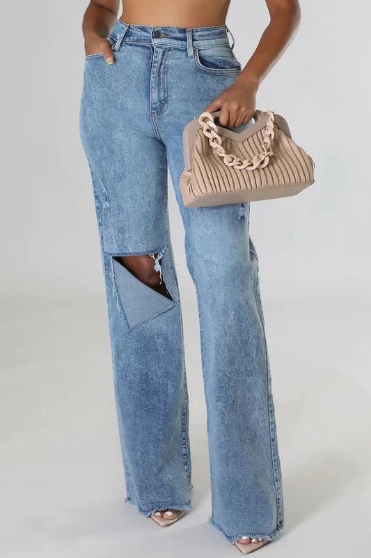 Weekend Special Wide Leg Jean