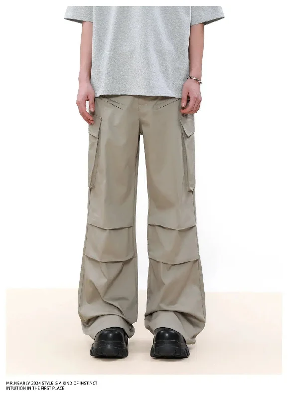Holiday Sale Multi-Pocket Pleats Cargo Pants