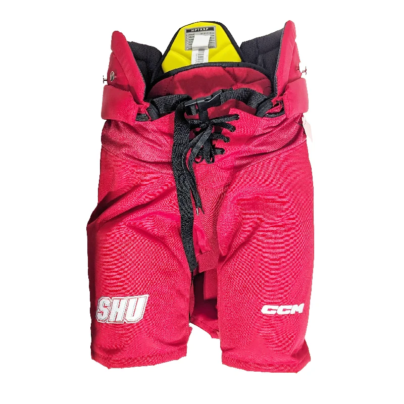 Special Savings CCM HPTK - NCAA Pro Stock Hockey Pants (Red/White/Grey)