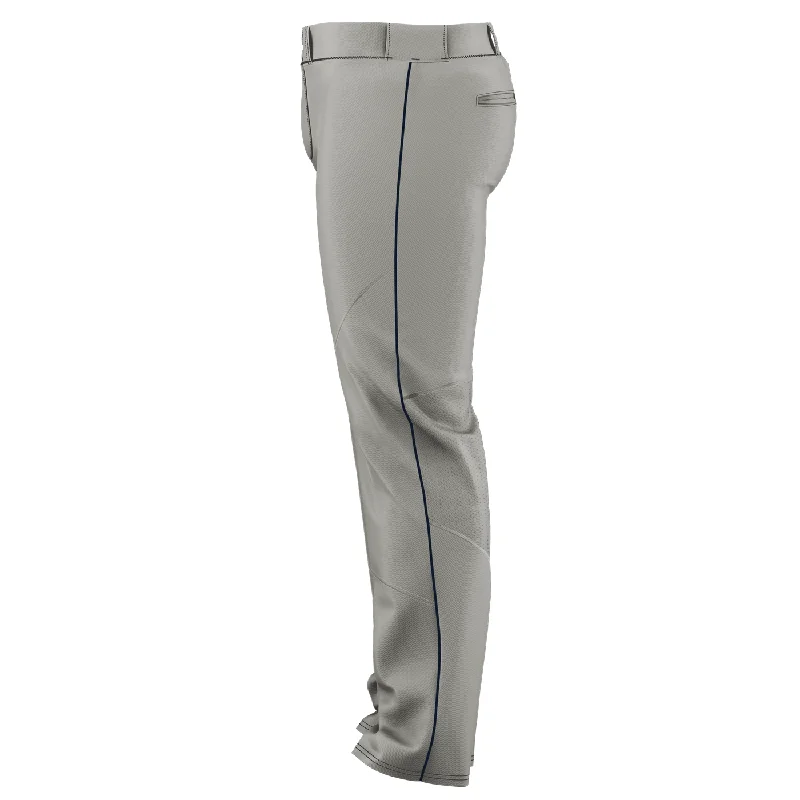 Grey Pants/Navy Braid