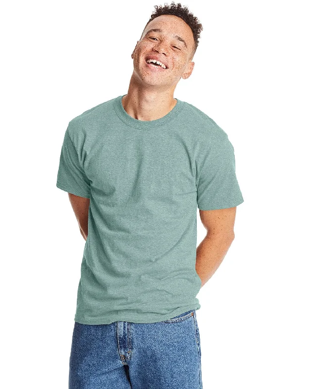 Can't Resist Hanes Beefy-T T-Shirt | Cln Mint Ppr Hth