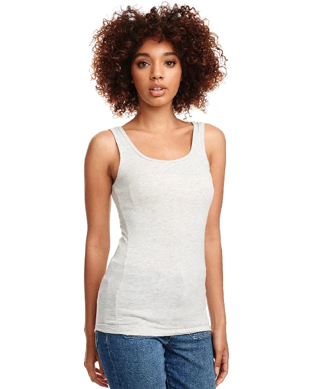 Buy More, Save More Next Level Ladies Jersey Tank Top | Lt Heather Gray