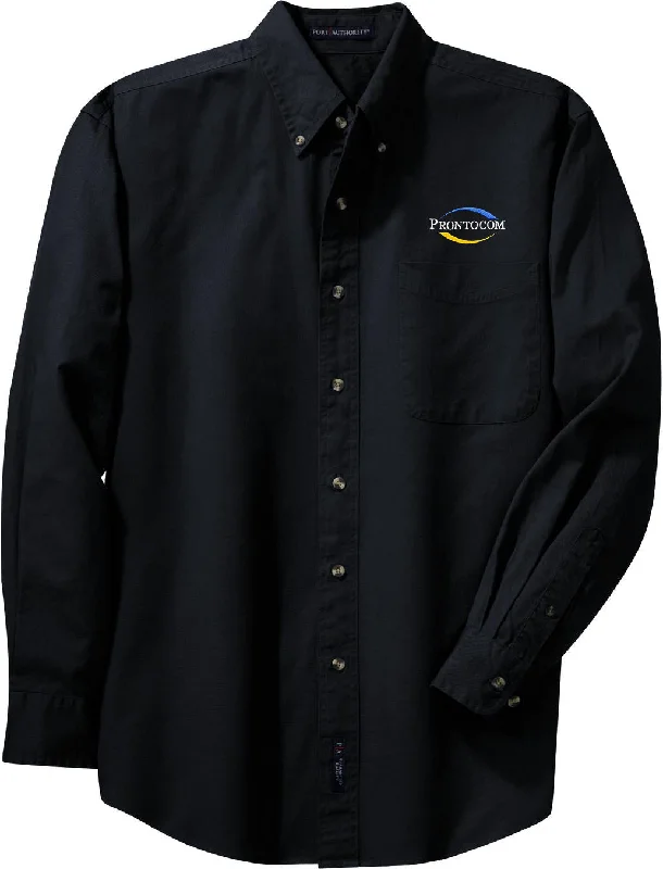 Weekend Specials You Can't Miss Port Authority Long Sleeve Twill Shirt