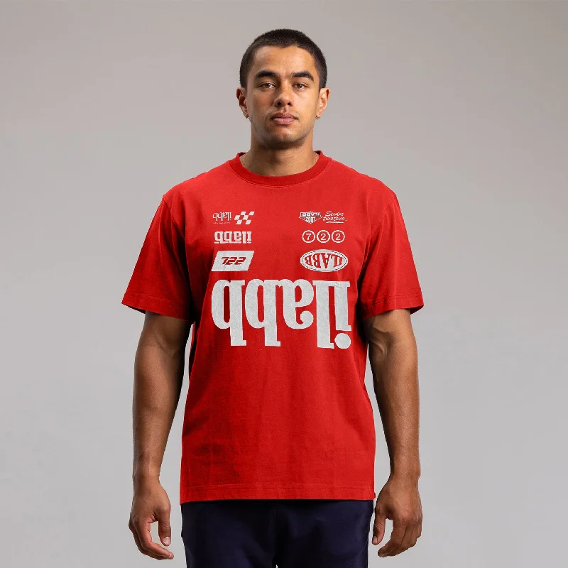 Today’s Deal Race 2.0 Block Tee Unisex CHILLI