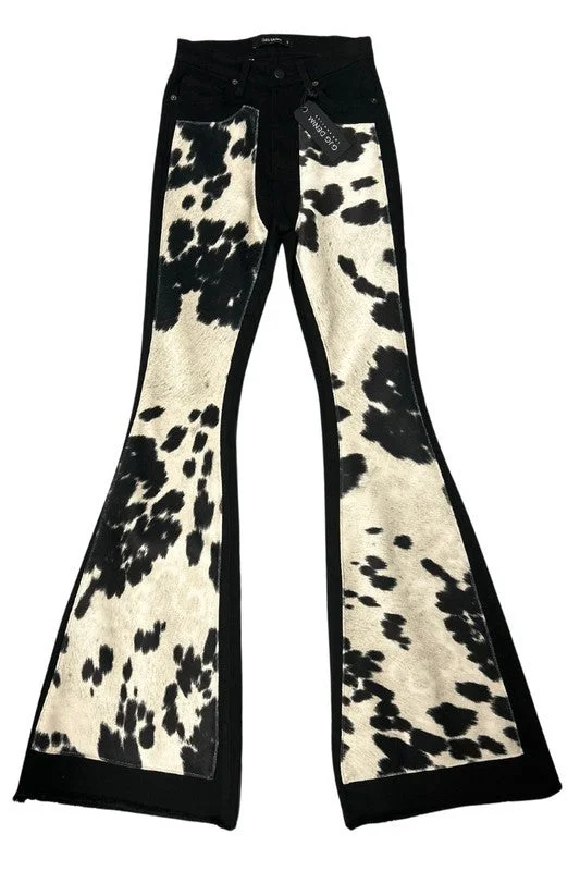 Customer Appreciation Sale Rodeo Bell Bottom Jean in Black- Inseam 32