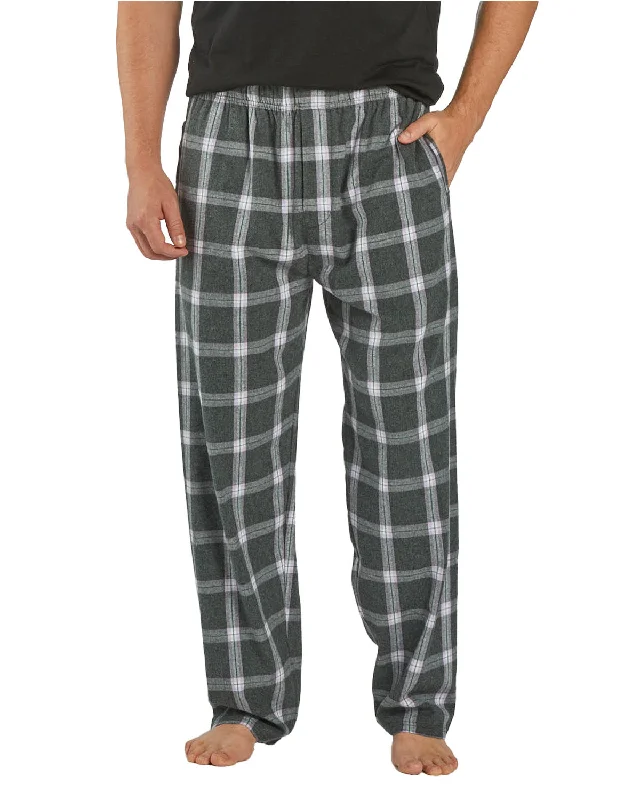 CHARCOAL & LAVENDER PLAID