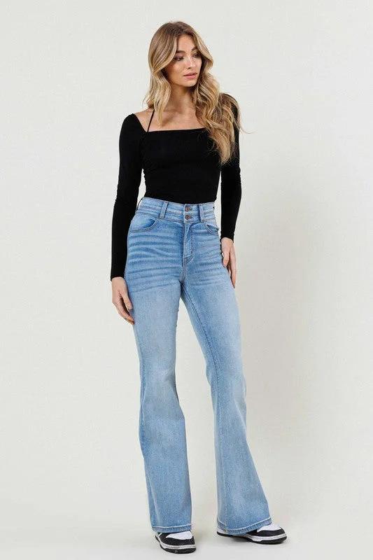 Exclusive Deal High-Waisted Flare Jeans