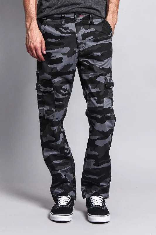 Weekend Offers That Delight Men's Camo Cargo Slim Fit Pants