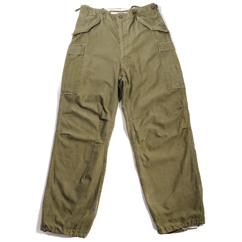 Super Savings US ARMY FIELD TROUSERS PANTS M-1951 M51 1951 KOREAN WAR SIZE 34X32