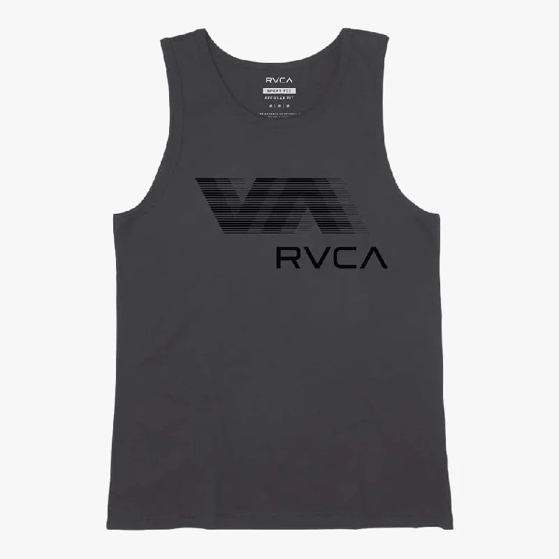 Early Access Rvca Mens Va Rvca Blur Tank Slate