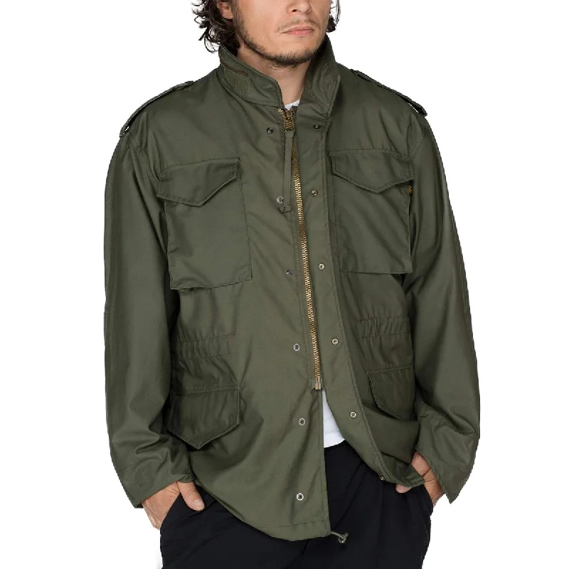 Limited Stock Alpha Industries M-65 Field Jacket Olive Green