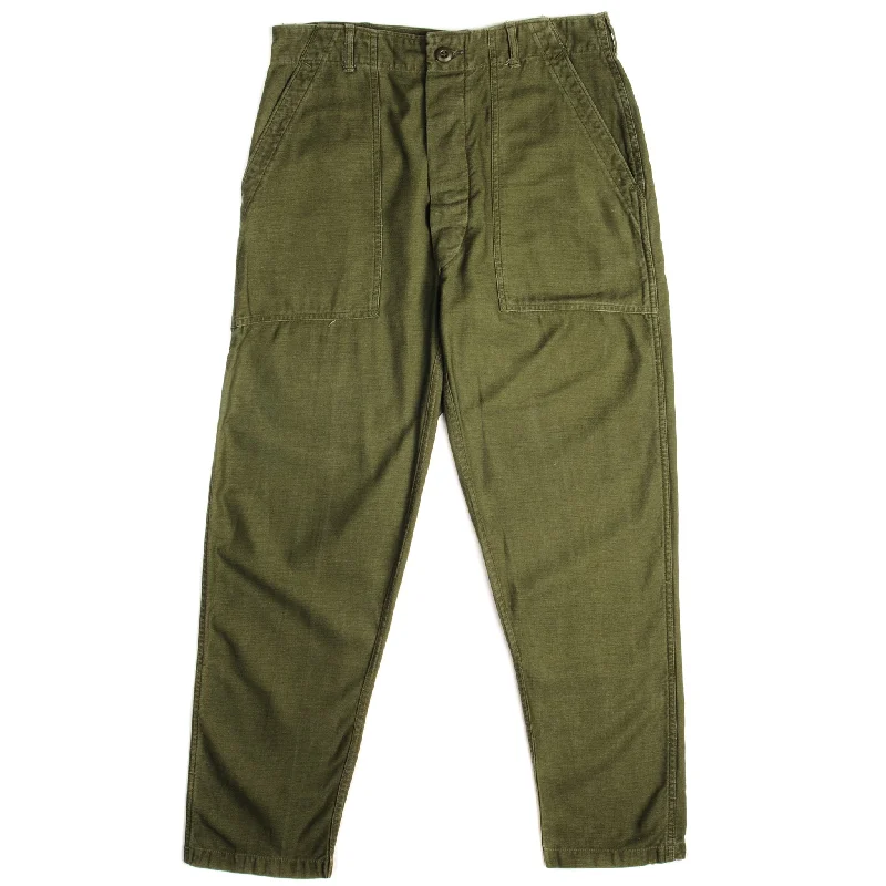 Anniversary Sale VINTAGE US ARMY UTILITY OG-107 SATEEN TROUSERS PANTS 1960s VIETNAM WAR SIZE W32 L28 Anniversary Sale VINTAGE US ARMY UTILITY OG-107 SATEEN TROUSERS PANTS 1960s VIETNAM WAR SIZE W32 L28