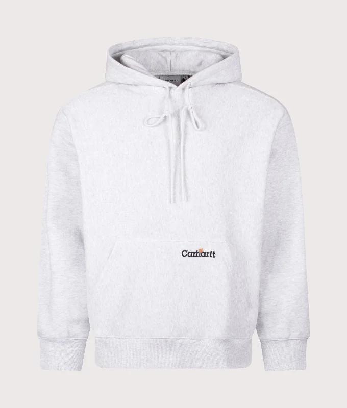 Take Advantage Relaxed Fit Label Script Hoodie