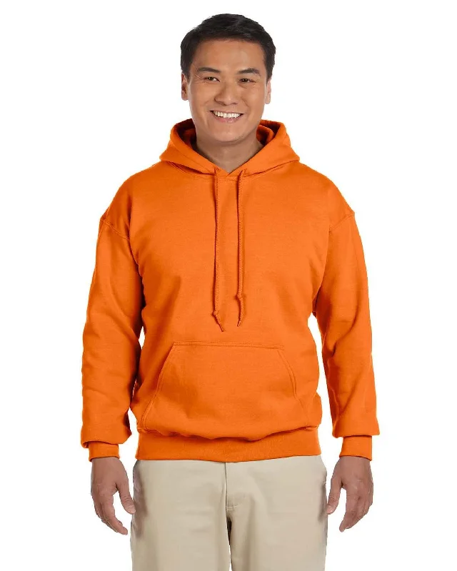 Weekend Deals You Can't Resist Gildan Lightweight 50/50 Hoodie Sweatshirt | S Orange