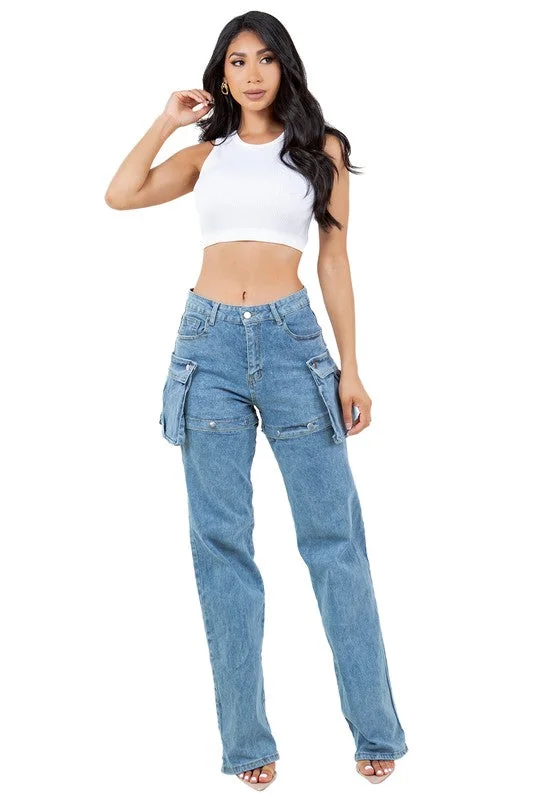 Unbeatable Prices WOMEN FASHION STYLE DENIM PANTS
