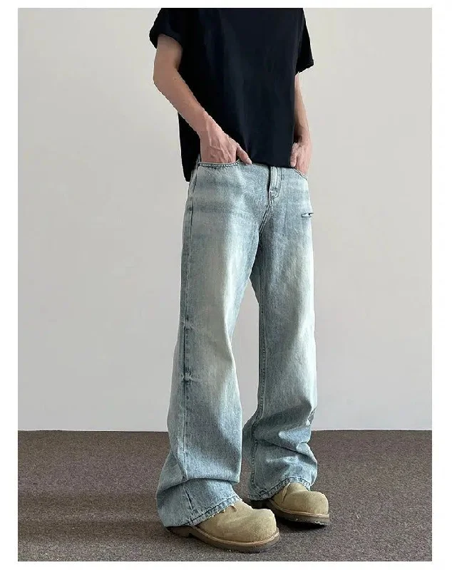 Super Sale Light Wash Distressed Jeans