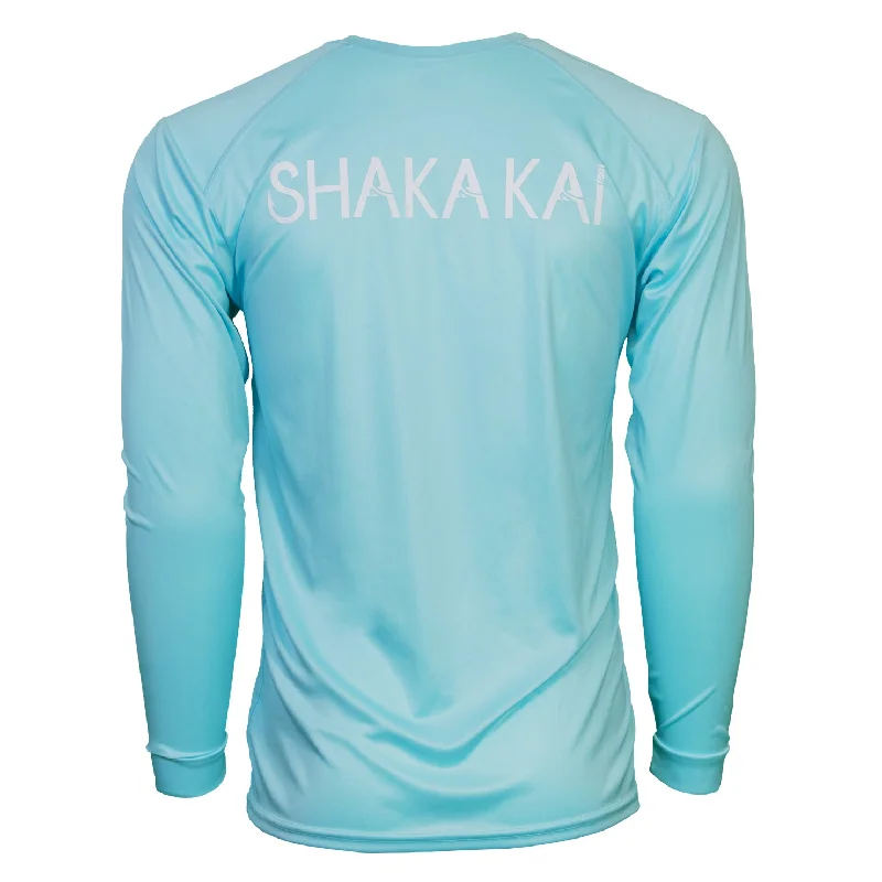 Deal Alert Endless Blues Long Sleeve Performance Shirt