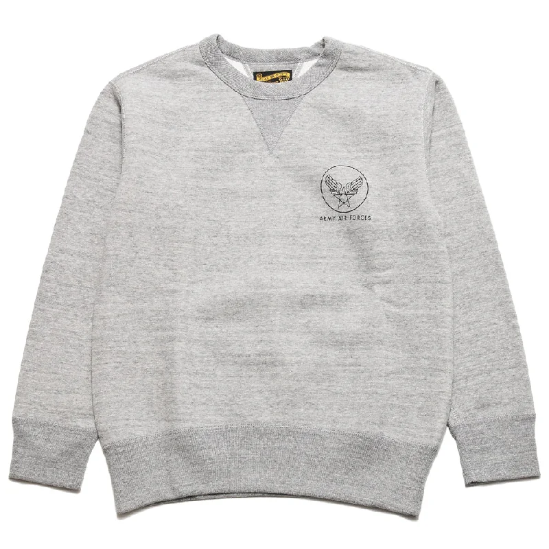 Weekend Offers That Shine The Real McCoy’s Army Air Force Sweatshirt Grey