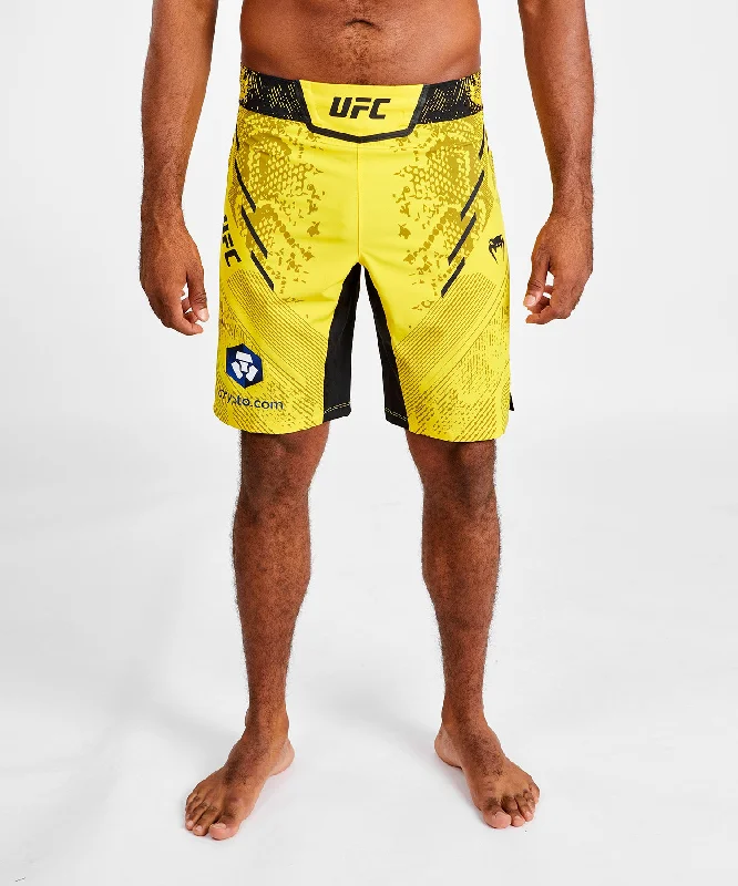 Daily Special UFC Adrenaline by Venum Authentic Fight Night Men's Fight Short - Long Fit - Yellow Daily Special UFC Adrenaline by Venum Authentic Fight Night Men's Fight Short - Long Fit - Yellow